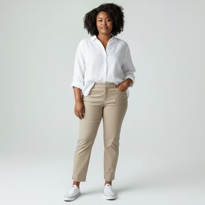 Femme de Carrier - Ankle Crop Tan size 34 (US 4) NWT